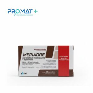 Anestesia Mepiadre DFL - Mepivacaína 2%